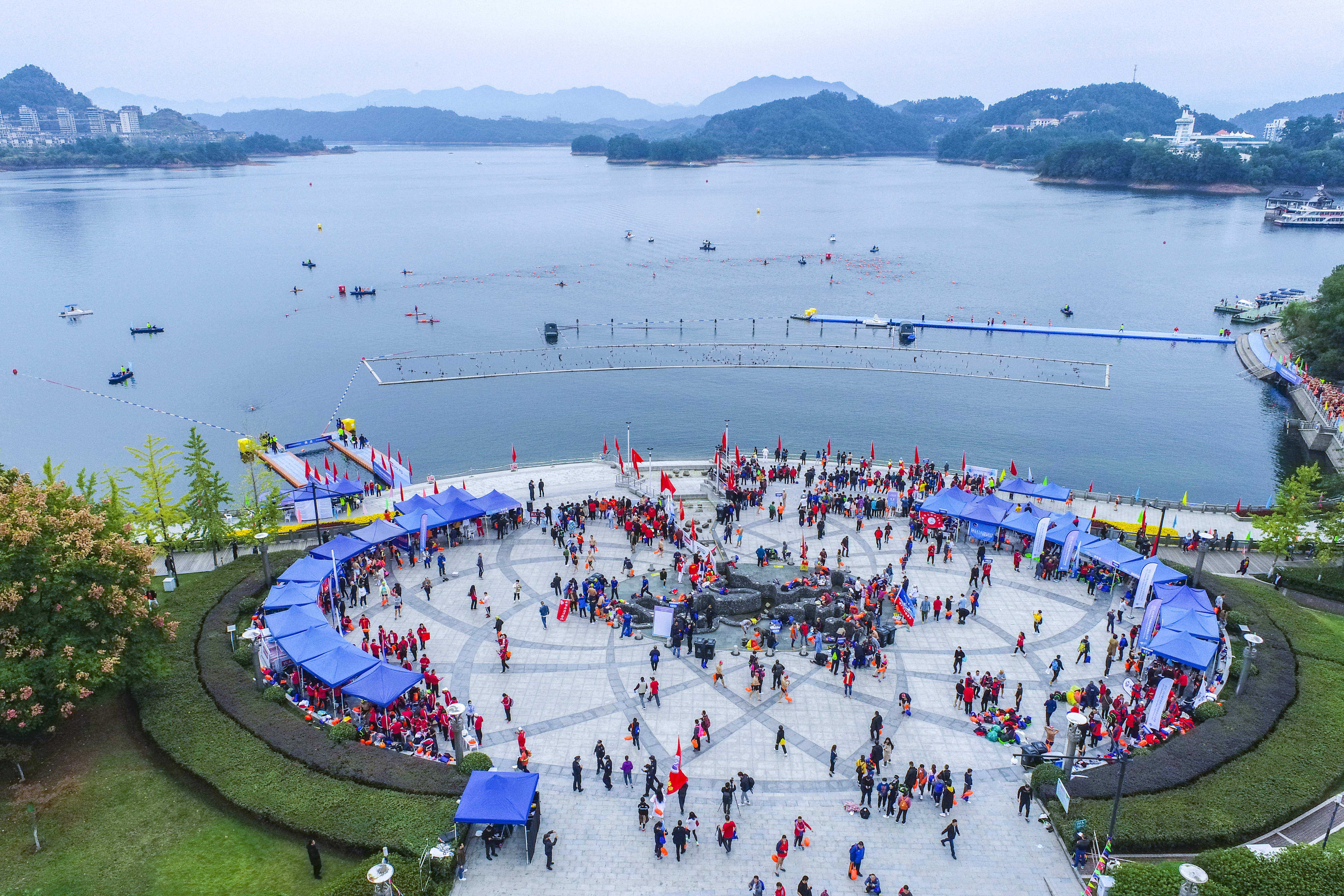 淳安界首體育中心游泳賽場